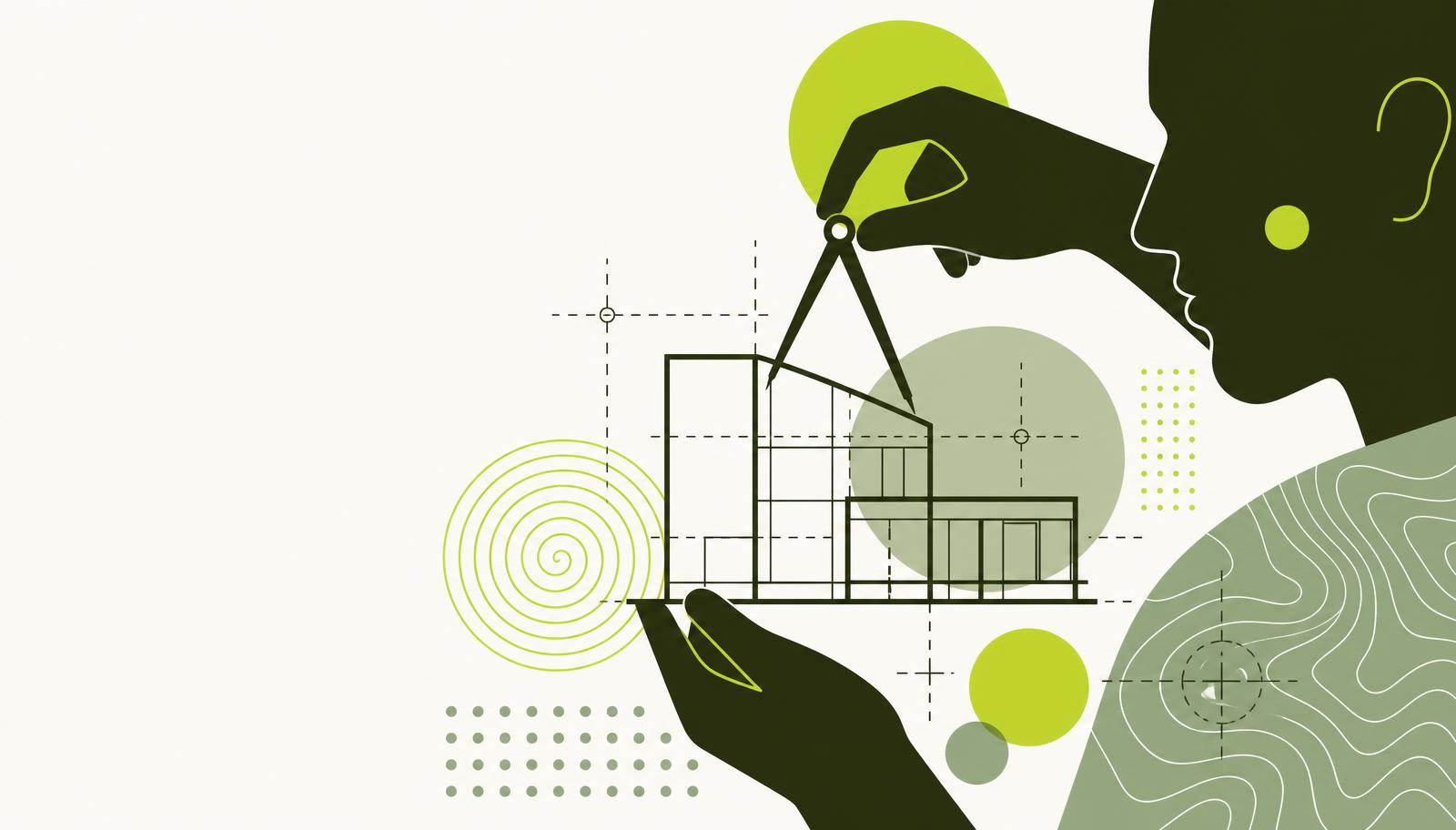 An estimator building a pricing model in construction estimating software